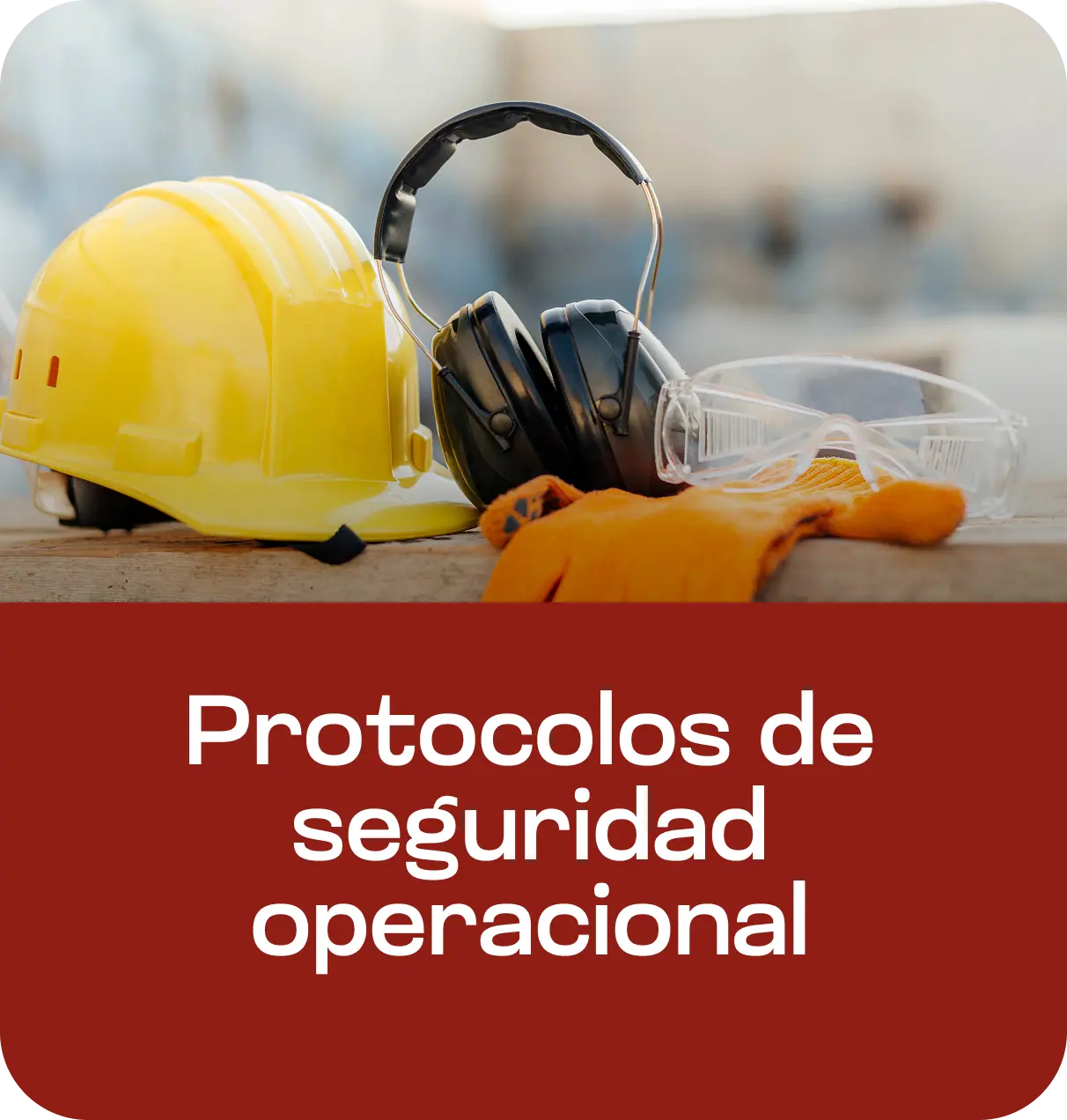 Protocolos de seguridad operacional