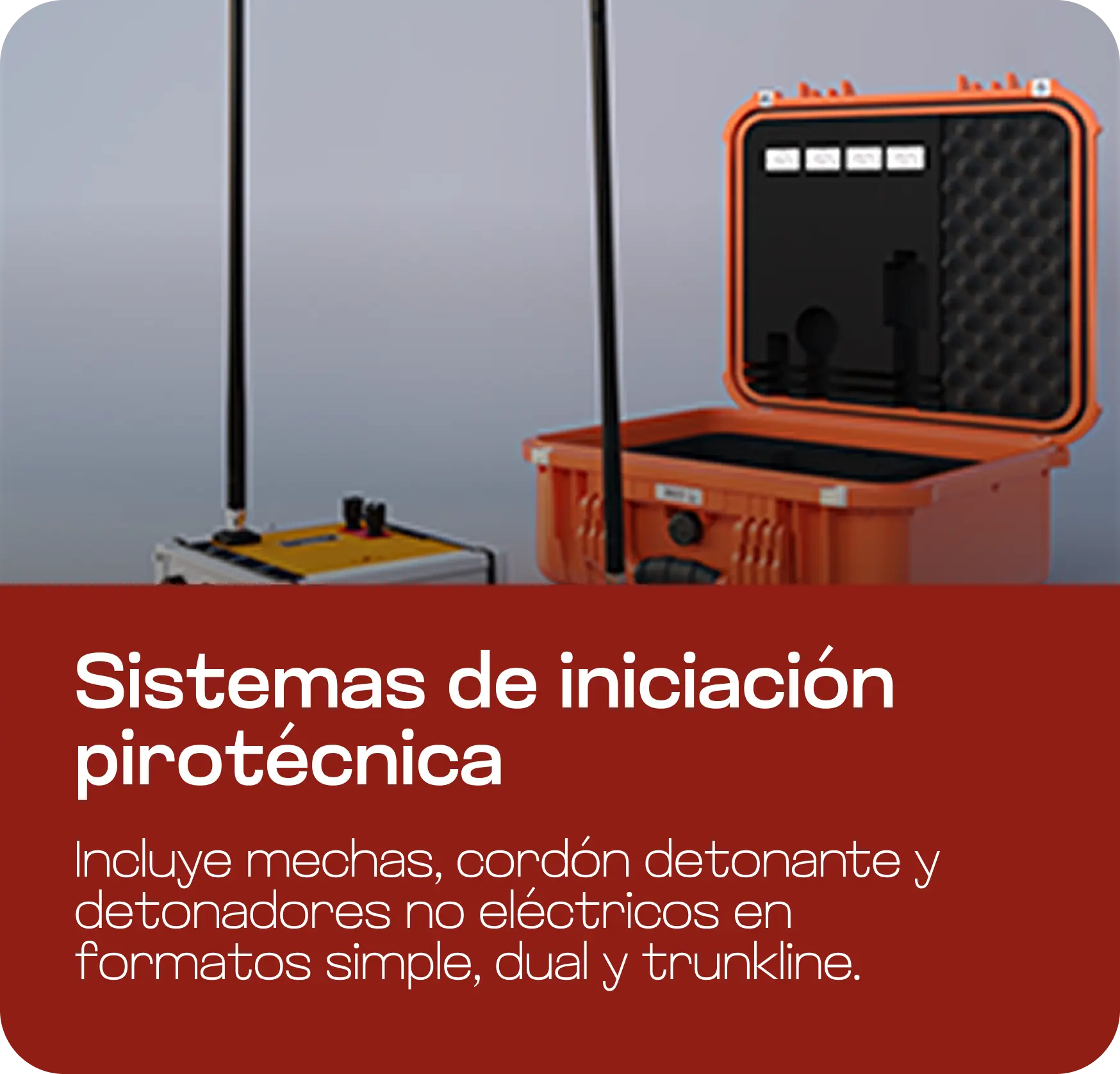 Sistemas de iniciación pirotécnica